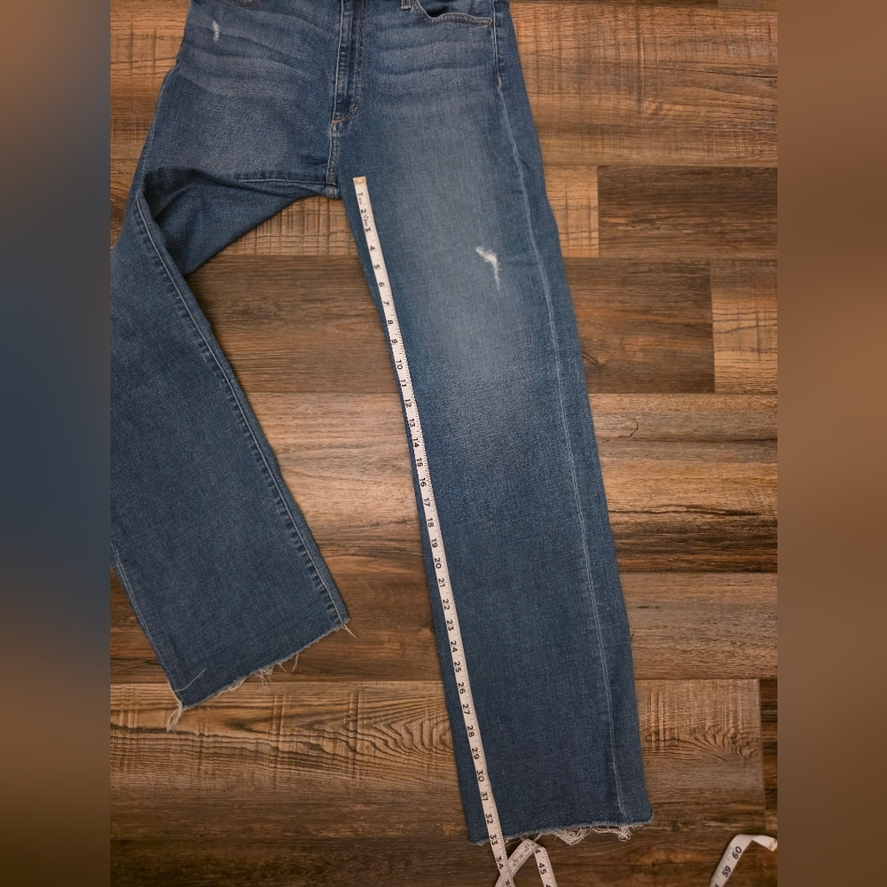 Joe's Jeans Classic Blue Distressed Women's Jeans - Picture 3 of 7